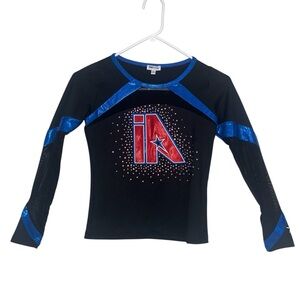 Girl’s Rebel Athletics Infiniti Athletics Cheer Top